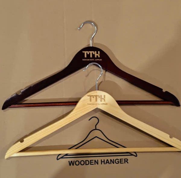 hanger with logo