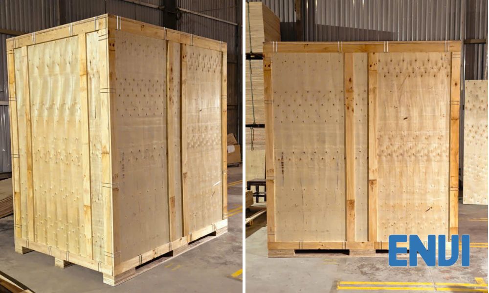 Wooden storage crate Wooden storage crate