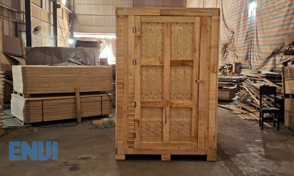 Wooden Storage Vault