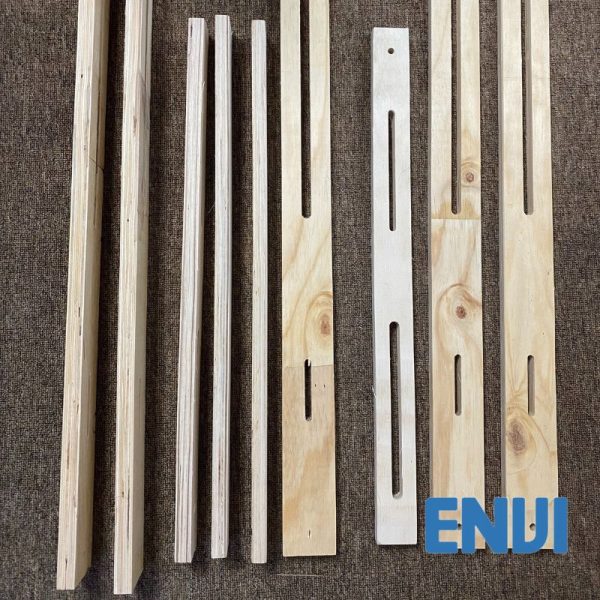 wooden headboard struts