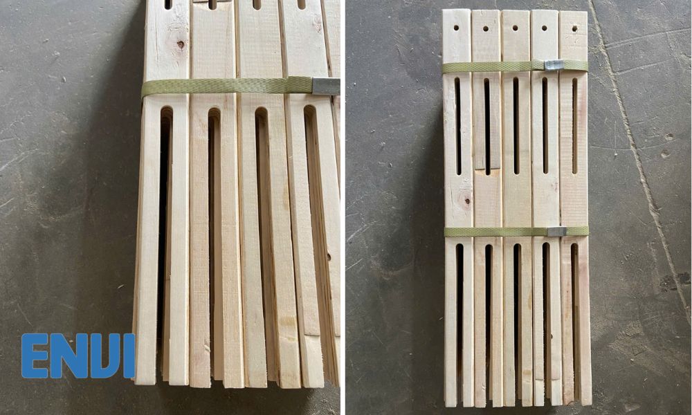 wooden headboard struts 24''