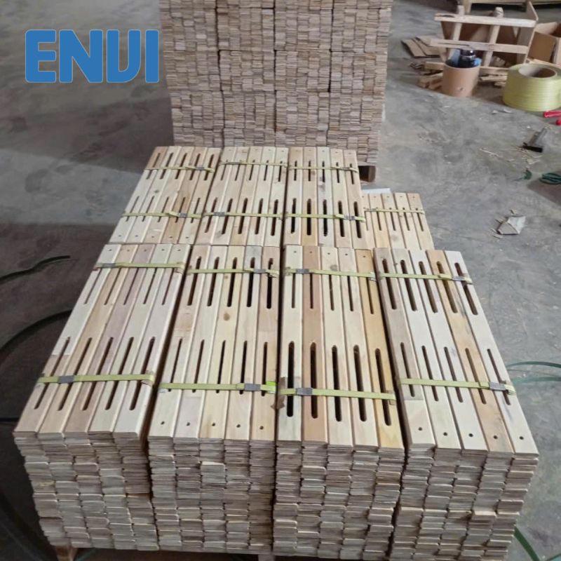 Wooden headboard struts