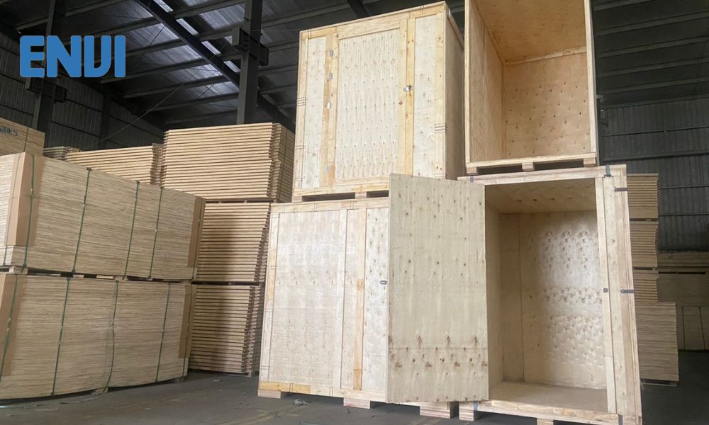 Wooden storage vaults