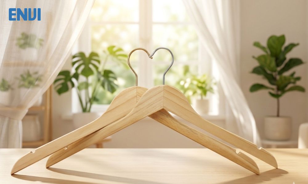 wholesale wooden hanger for export Wooden hanger by Envi