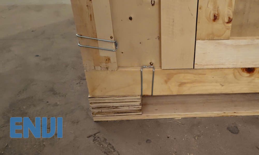 wooden storage vaults