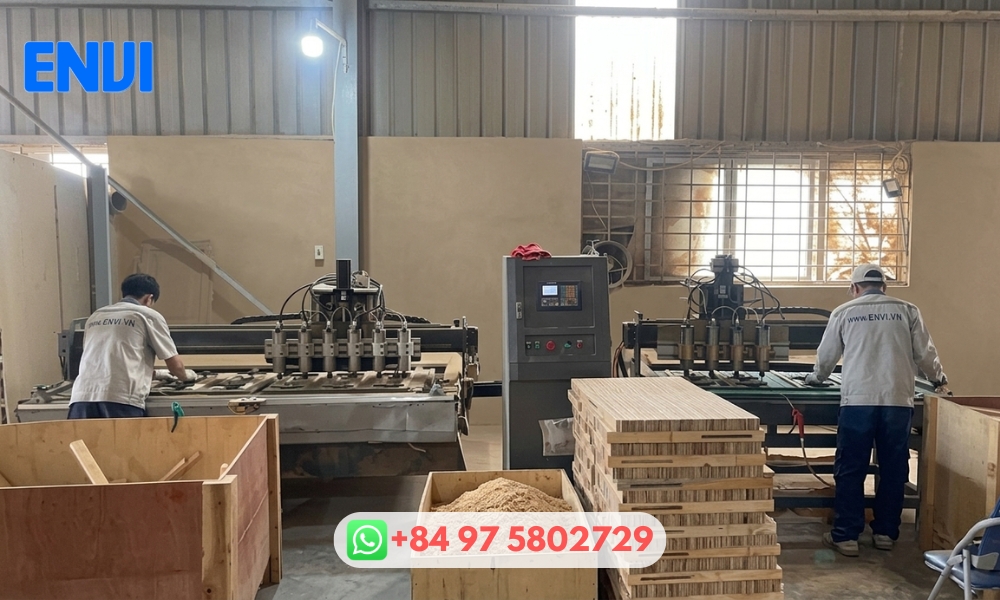 Wooden headboard struts manufacturer ENVI VINA