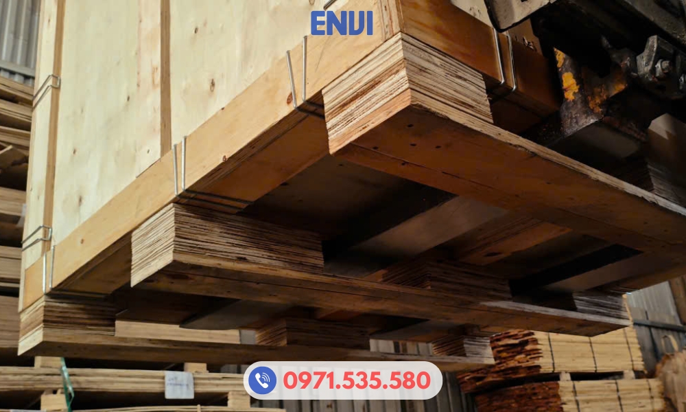 Sản xuất thùng gỗ pallet chuẩn kỹ thuật
