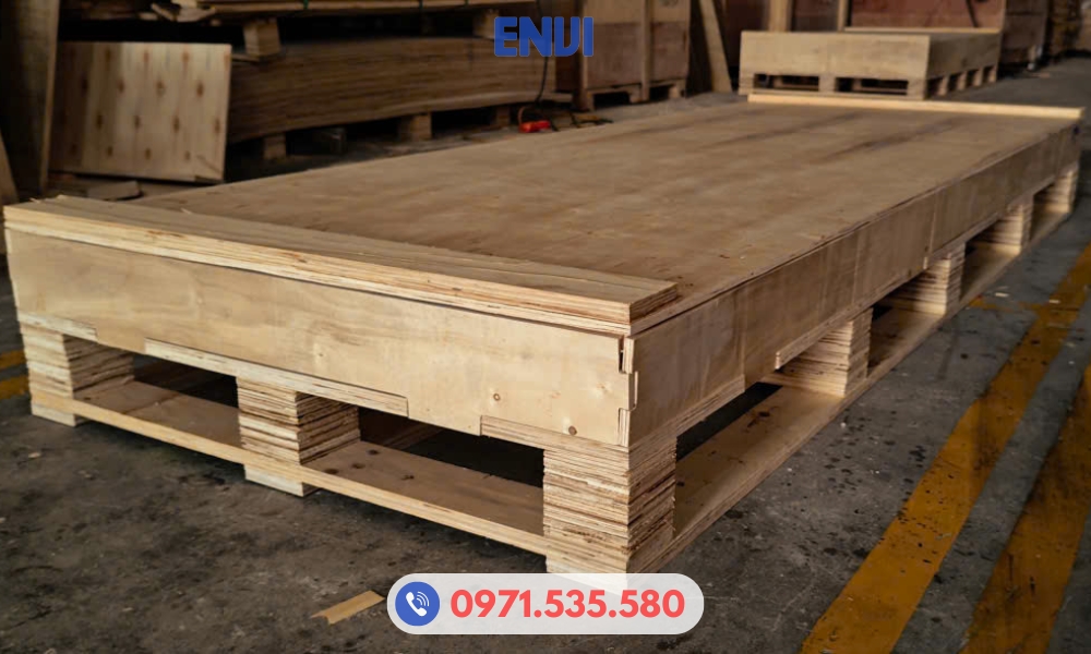 Xưởng đóng thùng gỗ pallet Envi Vina