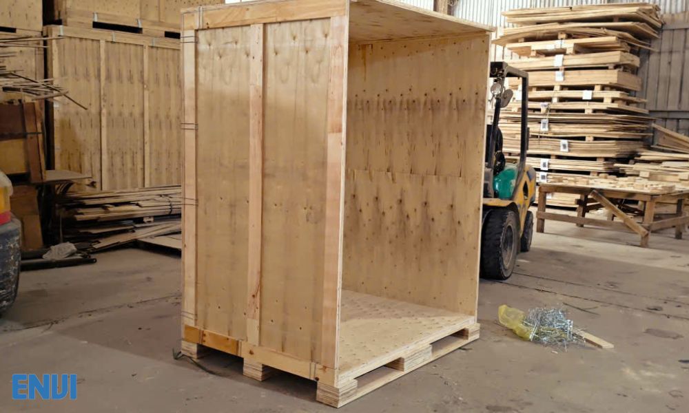 Thùng gỗ được thiết kế chịu lực cao
