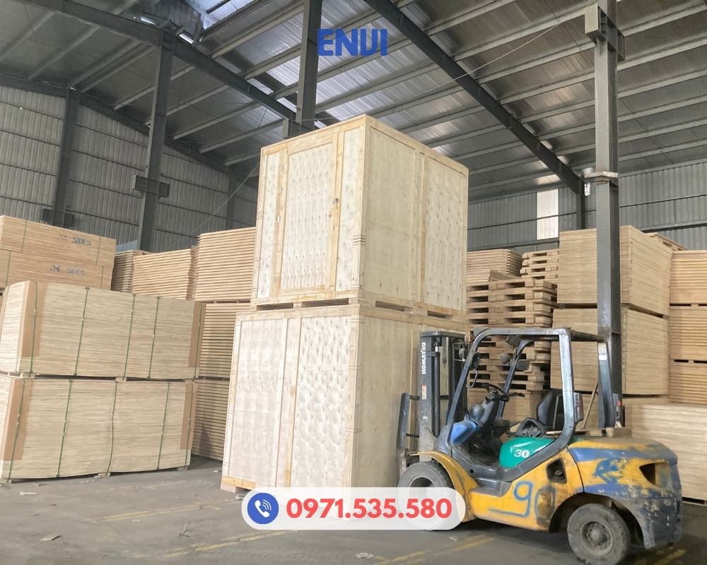 Thùng gỗ đạt chuẩn xuất khẩu Envi Vina