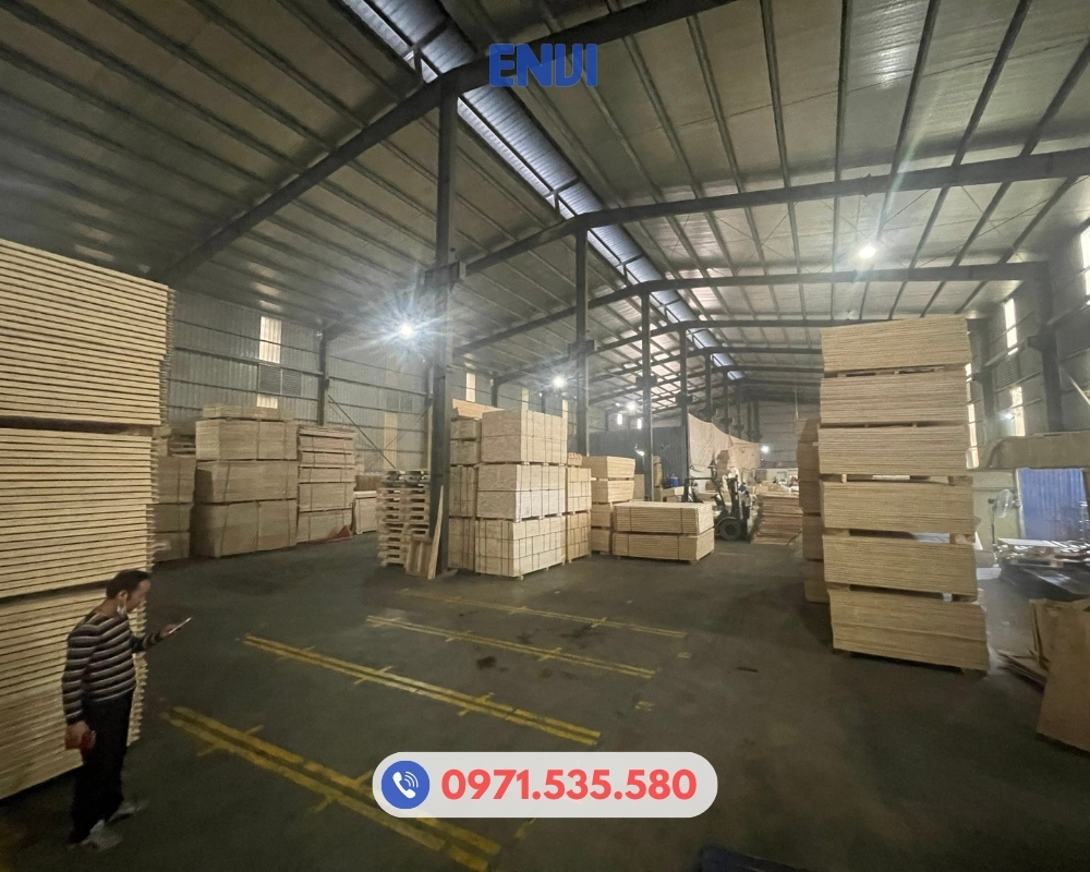 Nhà mày đóng thùng gỗ Envi Vina