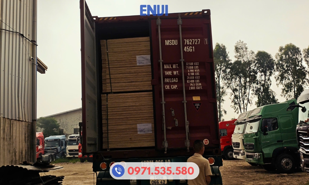 Sản xuất thùng gỗ đóng hàng số lượng lớn