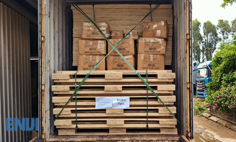 wooden storage vaults