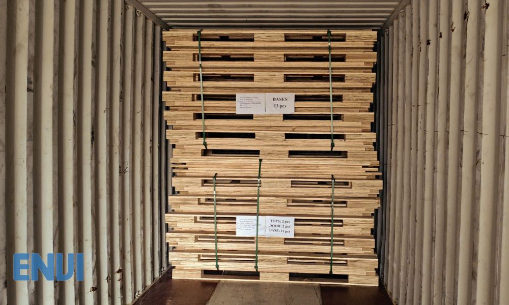 Loading in container