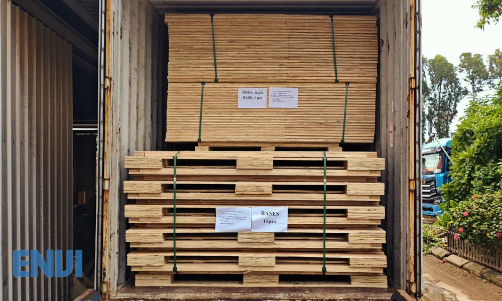 wooden storage vaults