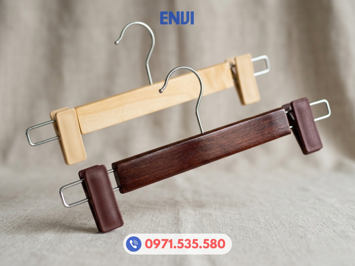 Tổng kho móc kẹp quần gỗ thông ENVI