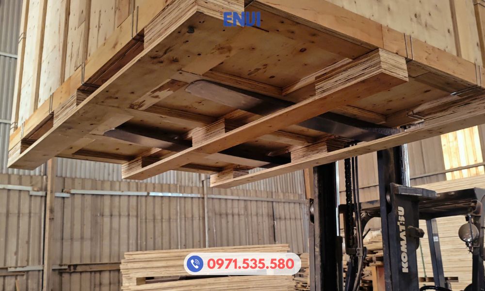 thung go chua hang (4) Đóng thùng gỗ pallet chứa hàng
