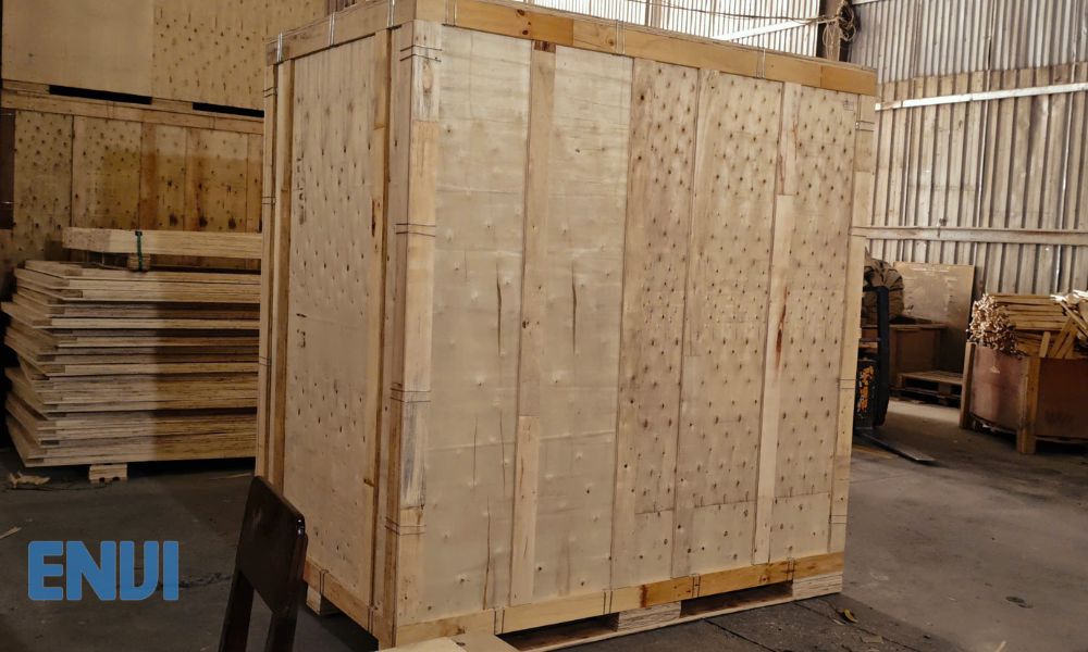 Wooden storage vaults