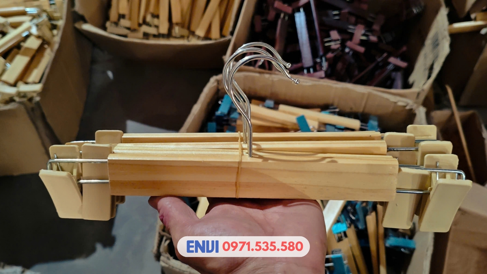 Móc kẹp gỗ ENVI