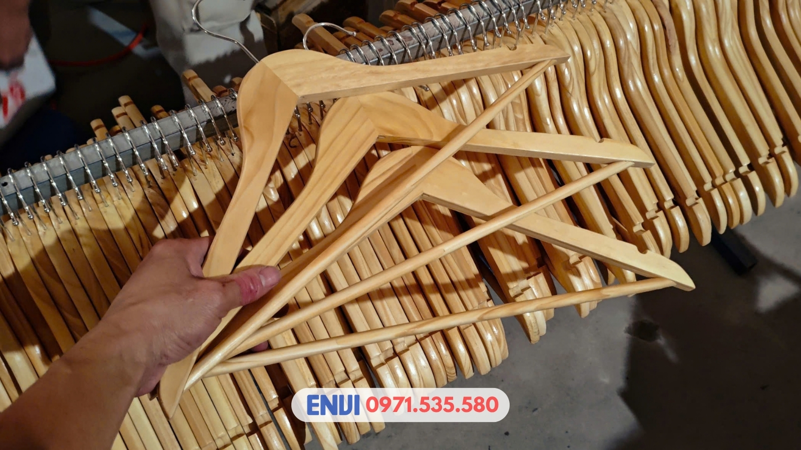 wooden hangers